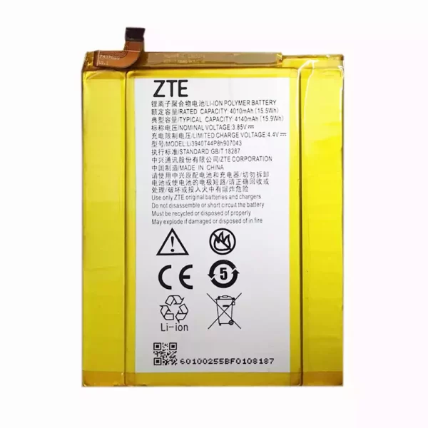 Batterie Interne Li3940T44P8h907043 pour ZTE Axon MAX,C2016