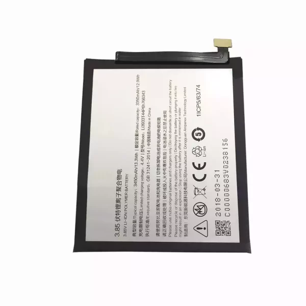 Batterie Interne Li3933T44P6h766343 pour Nubia Z18 mini,NX611J