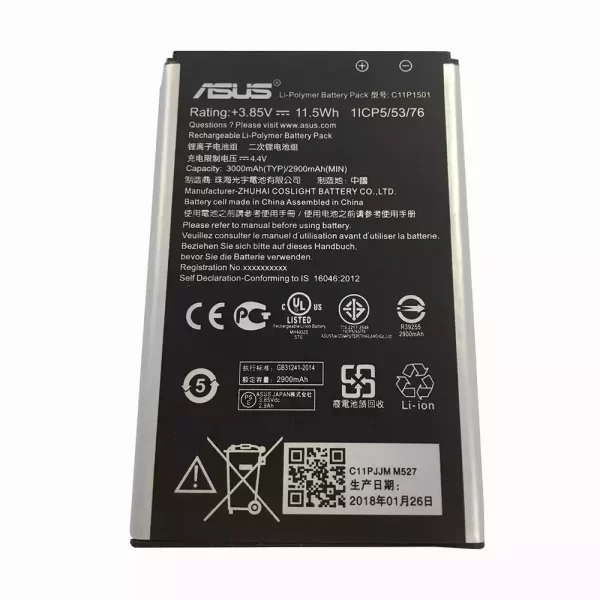 Batterie Interne C11P1501 pour ASUS ZenFone 2 Laser