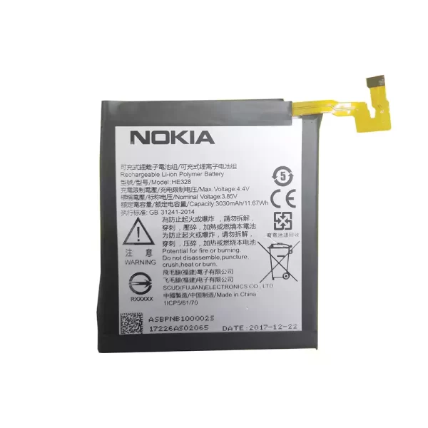 Batterie Interne HE328 pour Nokia 8