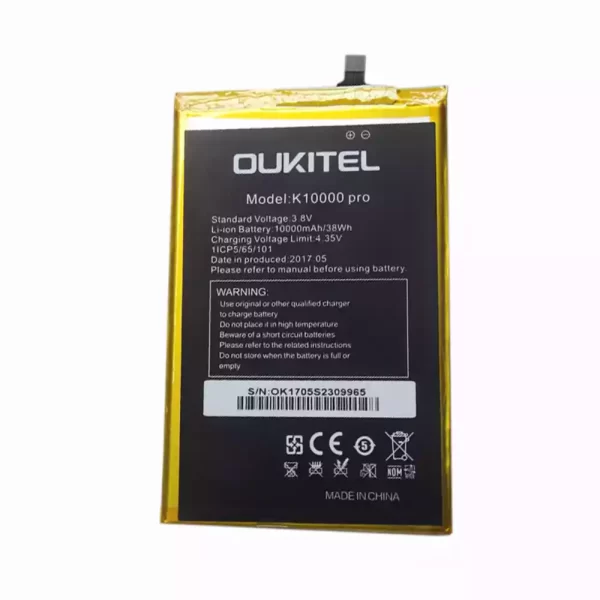 Batterie Interne pour OUKITEL K10000 pro