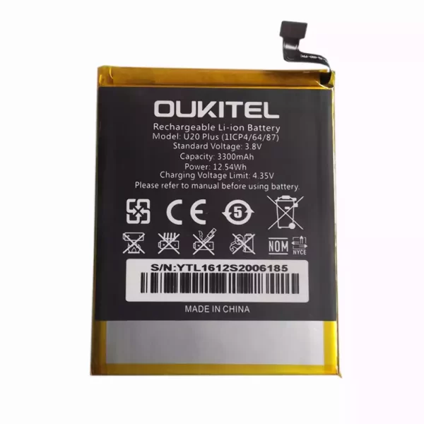 Batterie Interne pour OUKITEL U20 Plus