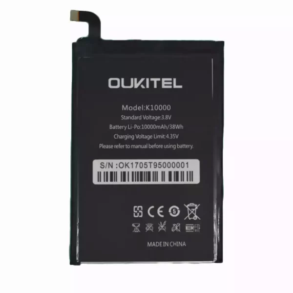 Batterie Interne pour OUKITEL K10000