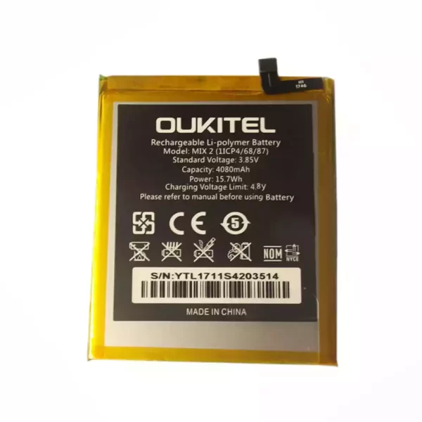 Batterie Interne pour OUKITEL mix 2