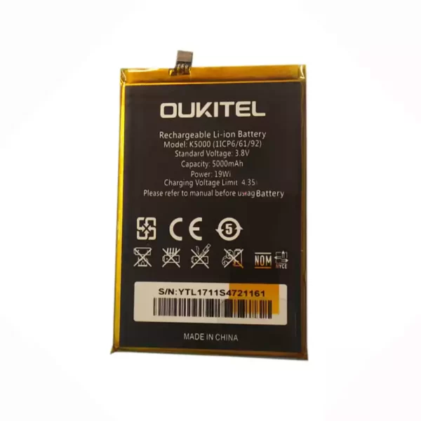 Batterie Interne pour OUKITEL K5000