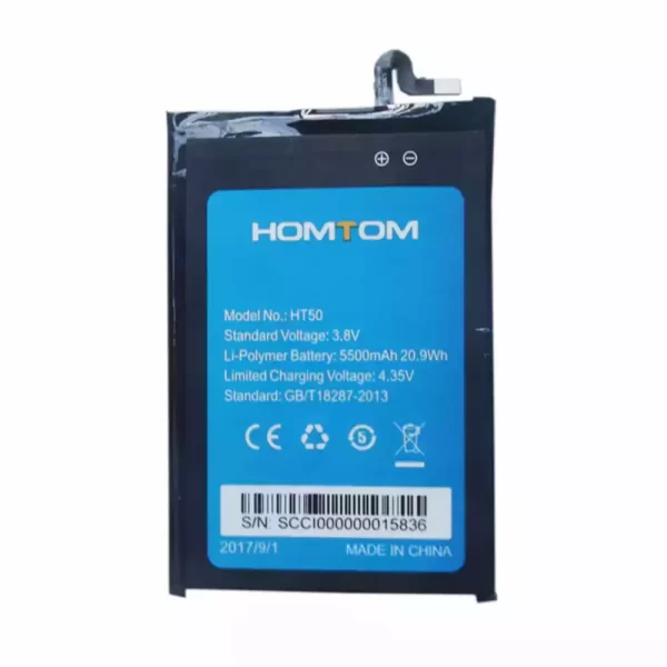 Batterie Interne pour HOMTOM HT50