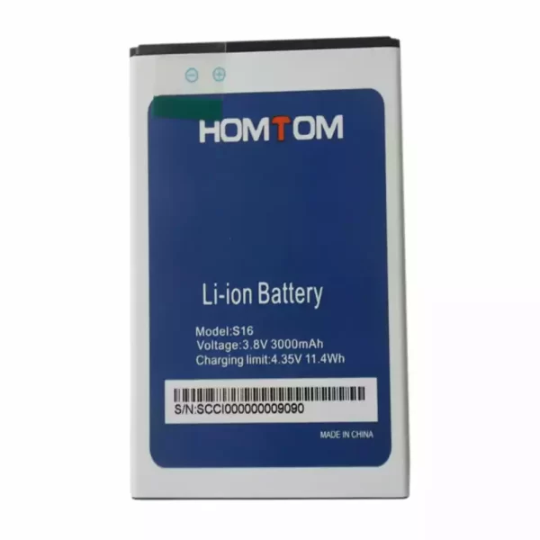 Batterie Interne pour HOMTOM S16