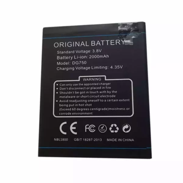 Batterie Interne pour DOOGEE DG750