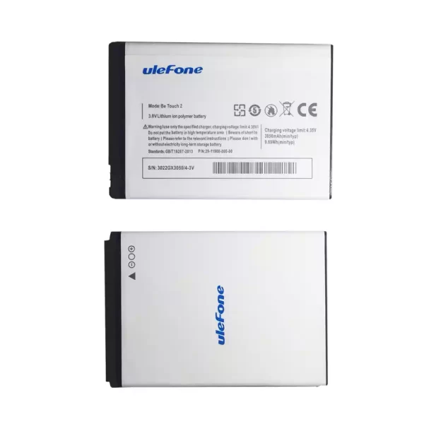 Batterie Interne pour uleFone Be Touch 2