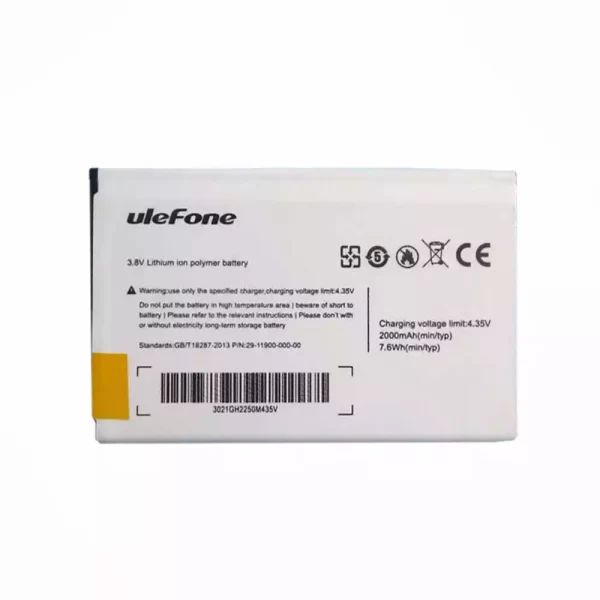 Batterie Interne pour uleFone Be Pure