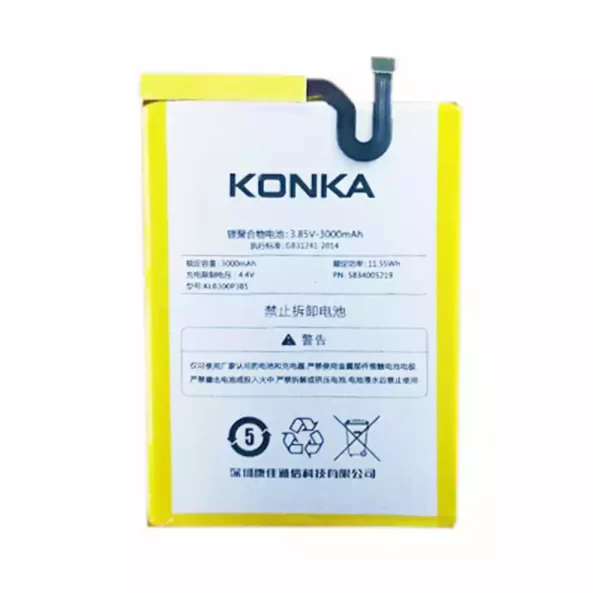 Batterie Interne KLB300P385 pour KONKA S5