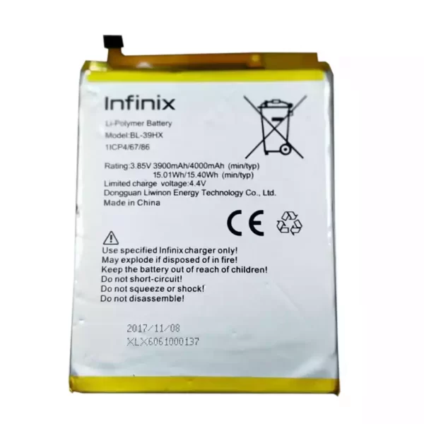 Batterie Interne pour Infinix BL-39HX