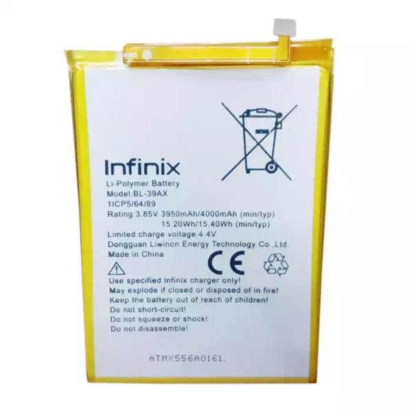 Batterie Interne pour Infinix BL-39AX