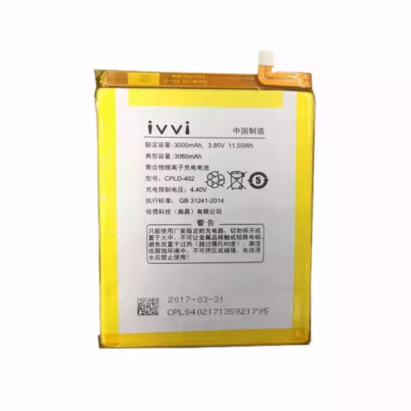 Batterie Interne CPLD-402 pour ivvi i3 Play，K5