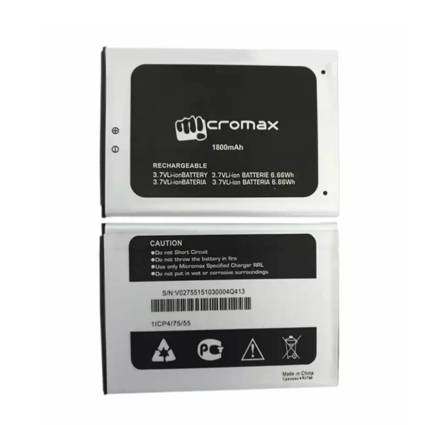 Batterie Interne pour Micromax Q413