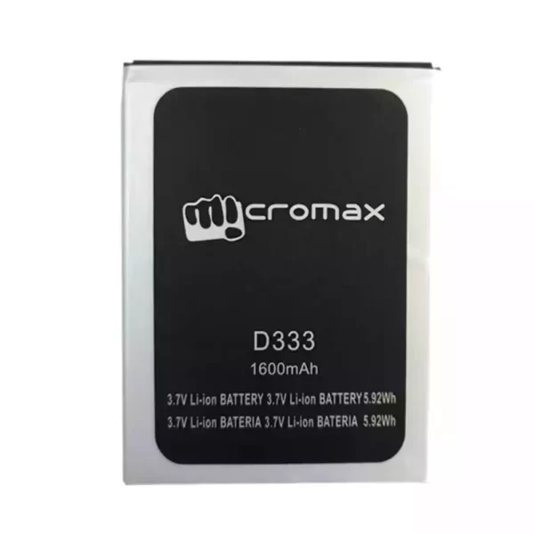 Batterie Interne pour Micromax D333