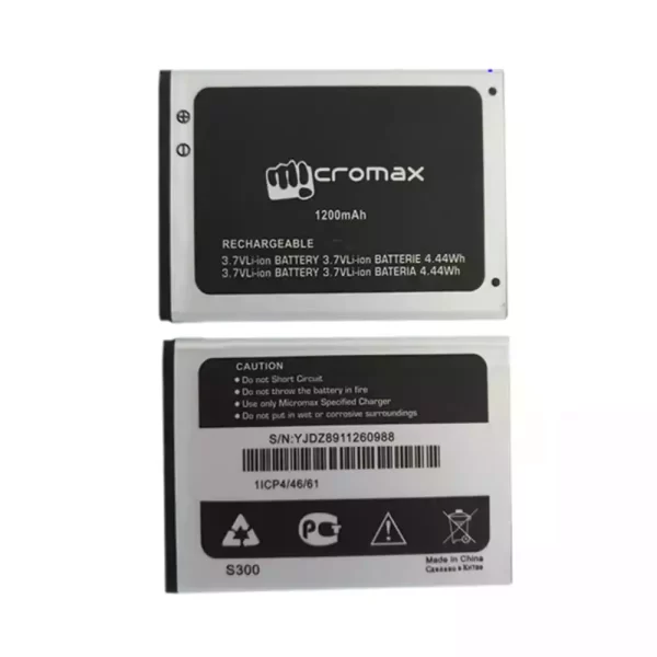 Batterie Interne pour Micromax S300