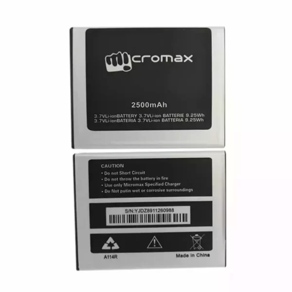 Batterie Interne pour Micromax A114R