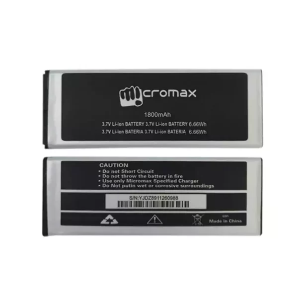 Batterie Interne pour Micromax Q301