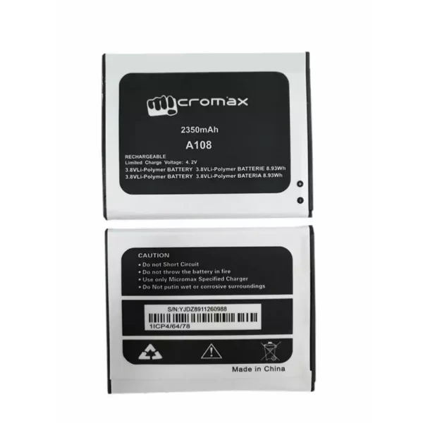 Batterie Interne pour Micromax A108