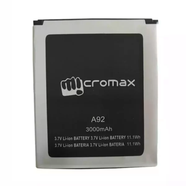 Batterie Interne pour Micromax A92