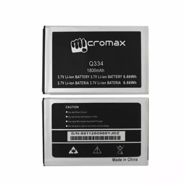 Batterie Interne pour Micromax Q334