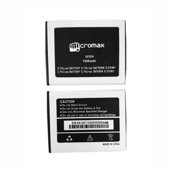 Batterie Interne pour Micromax Q324