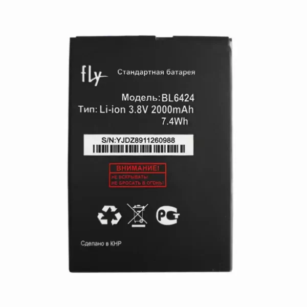 Batterie Interne BL6424 pour FLY FS505