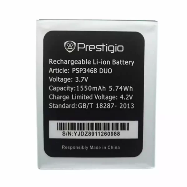 Batterie Interne pour Prestigio PSP3468 DUO