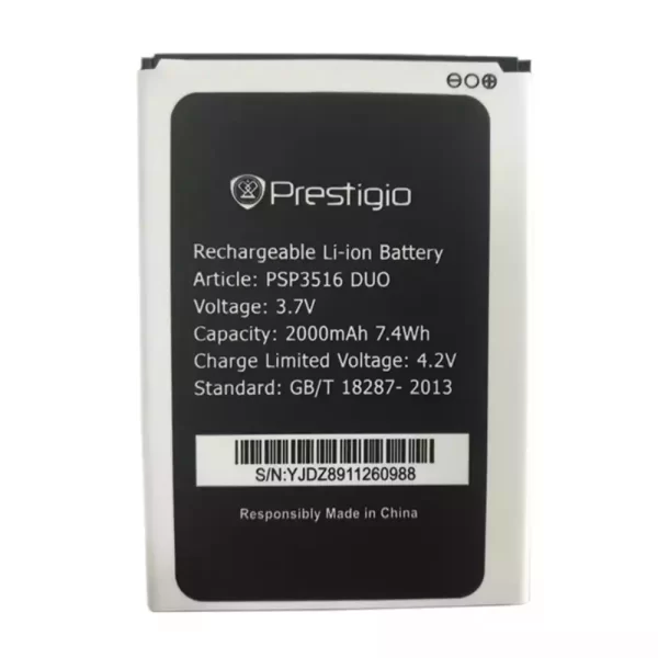 Batterie Interne pour Prestigio PSP3516 DUO