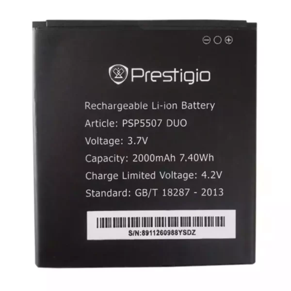 Batterie Interne pour Prestigio PSP5507 DUO