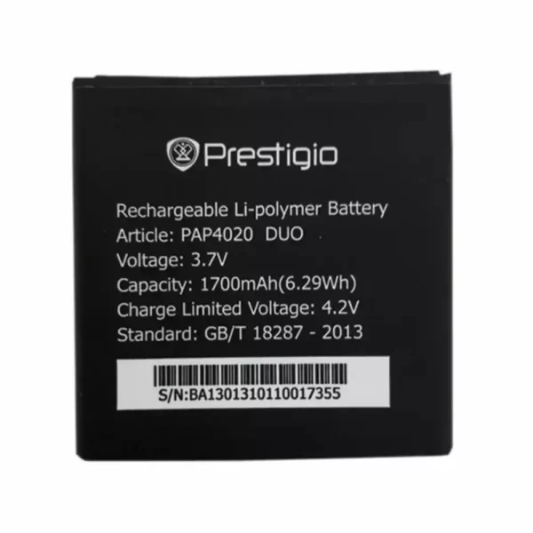 Batterie Interne pour Prestigio PAP4020 DUO