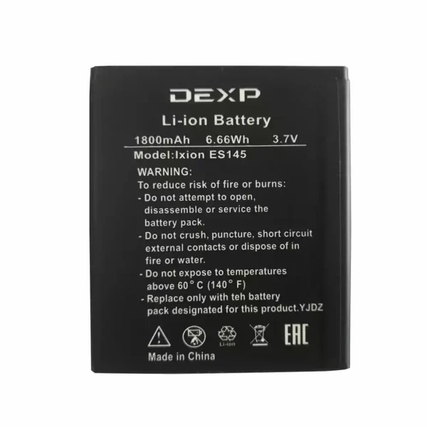 Batterie Interne pour DEXP Ixion ES145