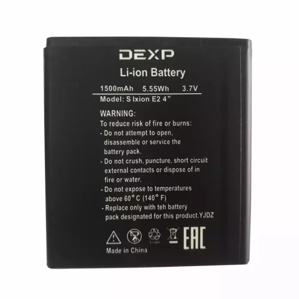 Batterie Interne pour DEXP S Ixion E2 4''