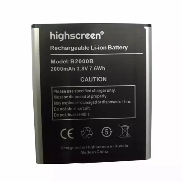 Batterie Interne pour Highscreen B2000B win