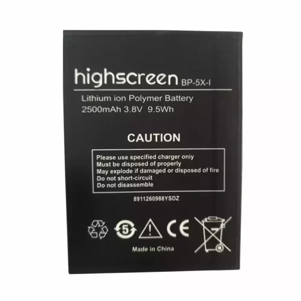 Batterie Interne pour Highscreen BP-5X-I Pure F Boost2