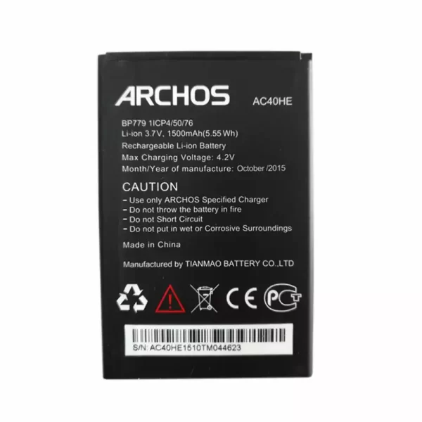 Batterie Interne pour ARCHOS AC40HE