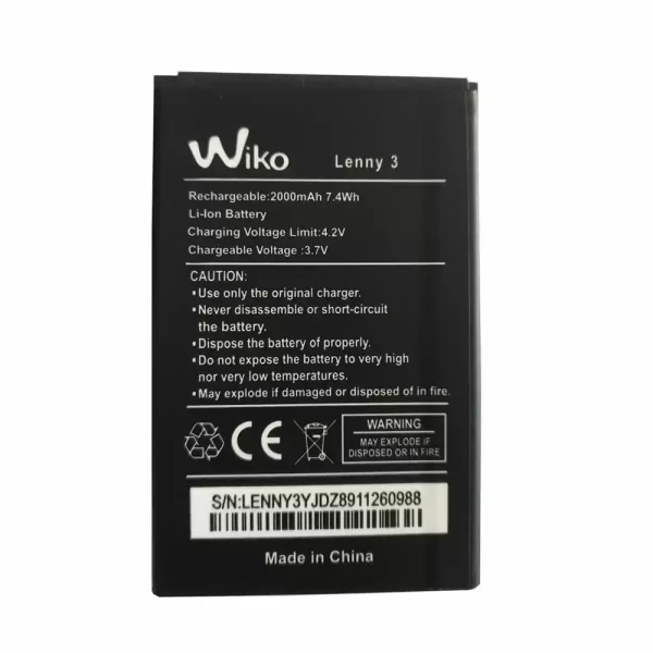 Batterie Interne pour Wiko Lenny 3