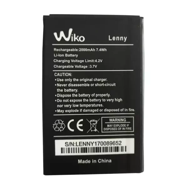 Batterie Interne pour Wiko Lenny