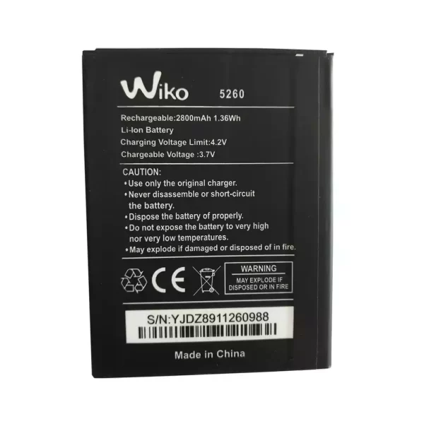 Batterie Interne pour Wiko 5260