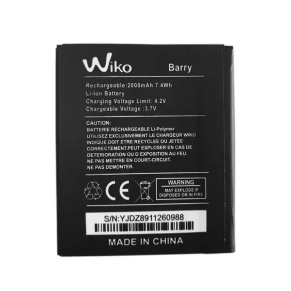 Batterie Interne pour Wiko Barry