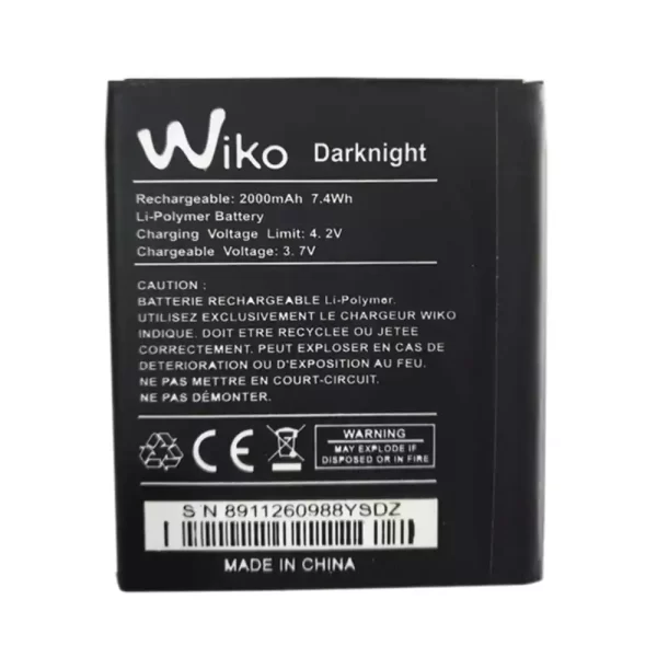 Batterie Interne pour Wiko Darknight