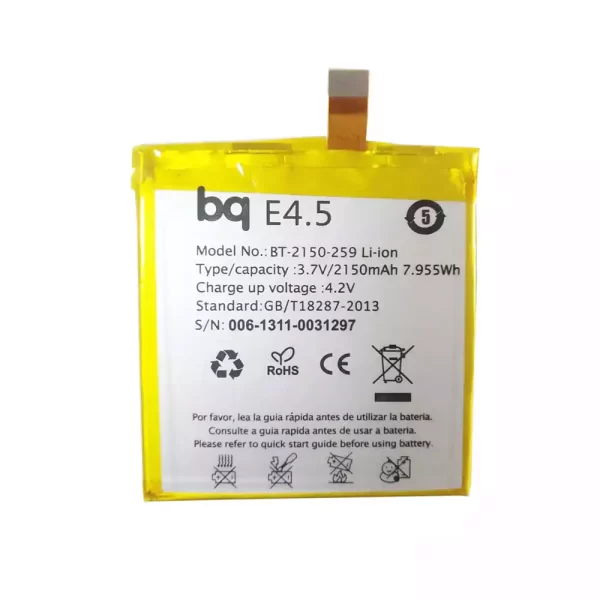 Batterie Interne pour BQ E4.5