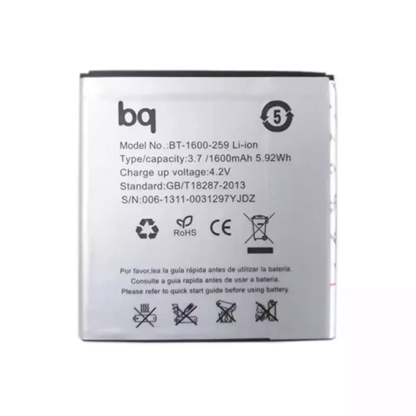 Batterie Interne BT-1600-259 pour BQ 4.0