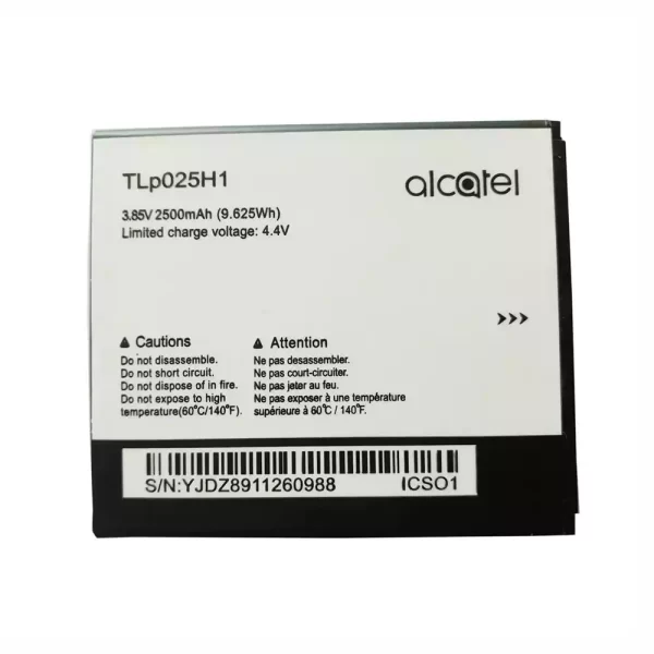 Batterie Interne pour Alcatel TLp025H1