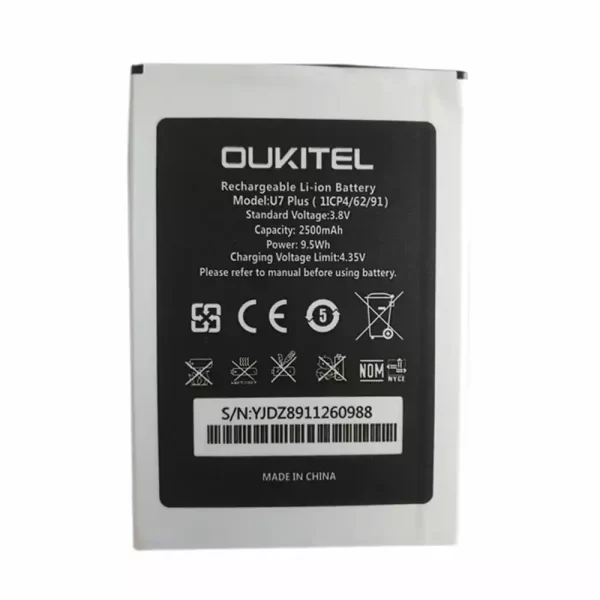 Batterie Interne pour OUKITEL U7 Plus