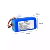 Batterie pour Aspirateur robot ILIFE V7 V7S X620 X623 X451 T4 A4S X431 CR542 – Image 2