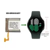 Nouvelle batterie EB-BR880ABY pour Samsung Galaxy Watch 4 (40mm) SM-R860 SM-R865,Galaxy Watch 4 Classic (42mm) SM-R880 SM-R885 – Image 4