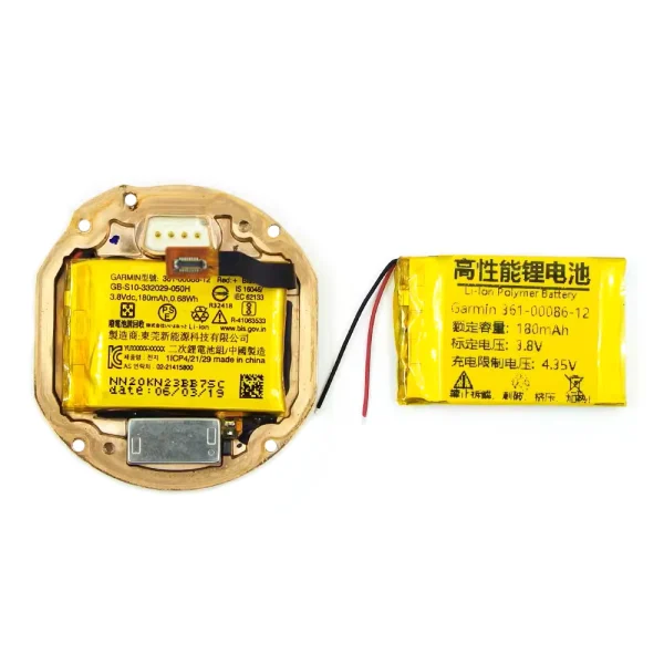 Nouvelle batterie 361-00086-12 pour Garmin Fenix 6S/6S Pro/6S Sapphire – Image 3