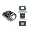 18V 3.0Ah Nouvelle batterie pour MAKITA BSS501 BSS610 BSS611 BHP451 BHP452 BHP453 BHP454 BHR202 BHR240 BHR241 BFS450 BFR750 BFR450 BFR550 – Image 3